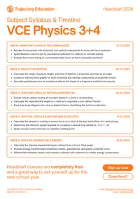 Physics Units 3 & 4 syllabus preview
